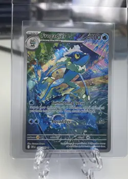 Frogadier (089/086) Me04: Chaos Rising (Holo) RARE (IR) Pokemon (2026) NM CARD - Image 1