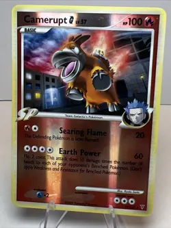 MP- Camerupt G 19/147 Reverse Holo Supreme Victors AUTHENTIC Pokemon Card - Image 1