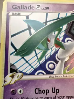 LP Gallade E4 20/111 Regular/Non-Holo Rising Rivals AUTHENTIC Pokemon Card - Image 4