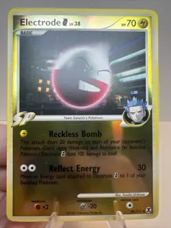 LP- Electrode G 39/111 Reverse Holo Rising Rivals AUTHENTIC Pokemon Card - Image 1
