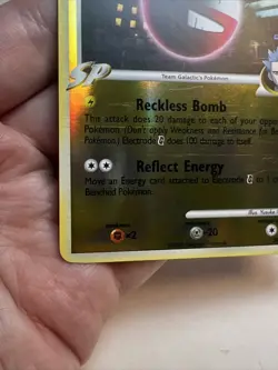 LP- Electrode G 39/111 Reverse Holo Rising Rivals AUTHENTIC Pokemon Card - Image 4