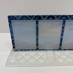 Official Pokemon Card Display Case - 3 Card, Magnetic, Acrylic Display BLUE - Image 2