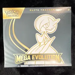 Pokemon TCG Mega Evolution Elite Trainer Box English Booster w/ 1 Promo Card - Image 1