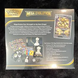 Pokemon TCG Mega Evolution Elite Trainer Box English Booster w/ 1 Promo Card - Image 3