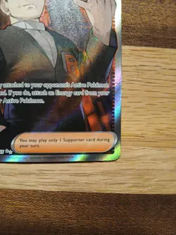 Pokemon Cards Giovanni’s Charisma 197/165 Full Art Secret Rare Pokemon - Image 4
