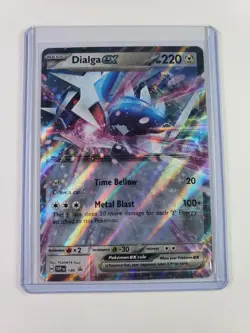 Pokemon Dialga ex 180 Sv: Scarlet & Violet Promo Cards Holo - Image 1