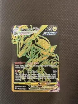 RAYQUAZA VMAX TG29/TG30 Silver Tempest Trainer Gallery Secret Rare Pokemon card - Image 1