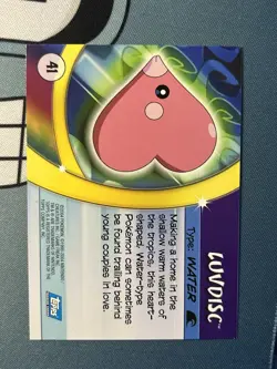 Topps Pokemon Advanced Challenge Card (2004) - Luvdisc #41 - Image 2