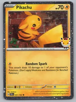 Pikachu (Pokemon Day 2026) 051/162 Miscellaneous Cards & Products NM - Image 1