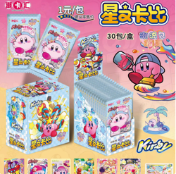 Kirby Super Star Trading Cards Premium Collector's Box Sealed CCG 30 Pack Anime - Image 1