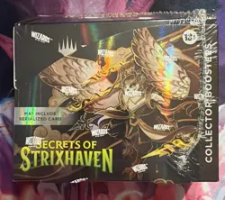 New Sealed MTG Magic The Gathering Secrets Of Strixhaven Collector Booster Box - Image 1