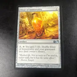 Elixir of Immortality 208 Uncommon Magic 2012 (M12) Magic: The Gathering LP - Image 1