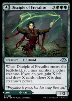 MTG - Disciple of Freyalise 0250 MH3 Uncommon Modern Horizons 3 NM - Image 1