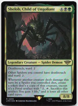 Shelob, Child of Ungoliant *Foil* LTR 230 NM-LP - Image 1