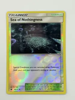 Sea of Nothingness - 99/111 - Reverse Holo - Crimson Invasion Pokemon Card - Image 1