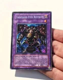 Yugioh Thousand-Eyes Restrict Secret Rare MC1-EN004 MP - Image 3