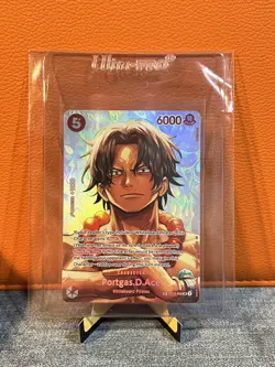 ONE PIECE TCG Portgas.D.Ace SP ST15-005 SR The Time of Battle OP16 English - Image 5
