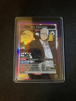 Union Arena: Sakamoto Days - Taro Sakamoto (SR) - UE19BT/SMD-1-051 - Image 1