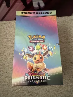 Pokemon TCG Prismatic Evolutions Booster Bundles Sealed Case 10 X Booster Bundle - Image 1