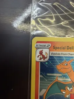 Pokemon TCG Special Delivery Charizard SWSH075 Black Star Promo Holo Card Sealed - Image 5