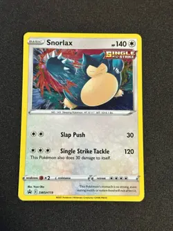 Snorlax Promo SWSH: Sword & Shield Promo Cards SWSH119 NM - Image 1