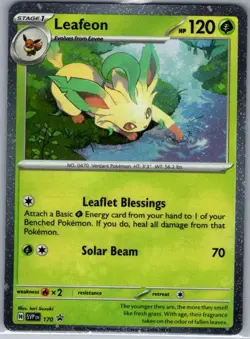 Leafeon - (Cosmos Holo) 170 SV: Scarlet & Violet Promo Cards - Pokemon Card - NM - Image 1