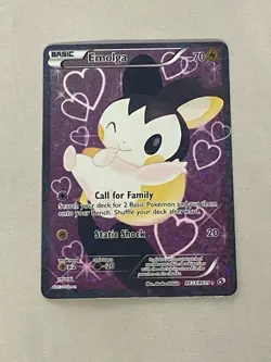Pokemon Emolga Full Art Legendary Treasures: Radiant Collection RC23/RC25 - Image 1
