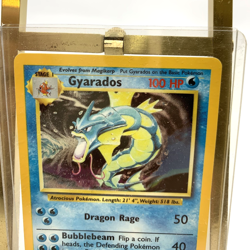 Gyarados 6/102 Base Set Unlimited Holo Rare Pokemon Card WOTC LP - Image 2