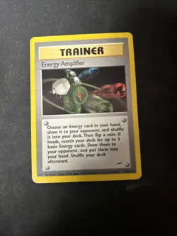Neo Destiny Trainer - Energy Amplifier Pokemon Card 98/105 - Image 1