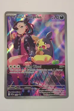 Marnie’s Morpeko 206 Sv: Scarlet & Violet Promo Cards Holo - Image 1