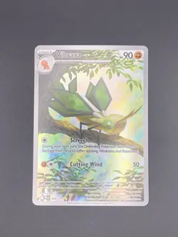 Vibrava 206/191 Surging Sparks Illustration Rare Scarlet & Violet Pokemon Card - Image 1