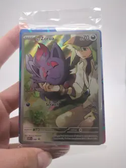 N's Zorua 189 Sv: Scarlet & Violet Promo Cards Holo SEALED - Image 1