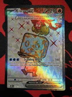 Lot Of 3 Pokemon TCG Cards From Obsidian Flames Pidgeot SIR, 2 Eiscue EX See Pic - Image 4