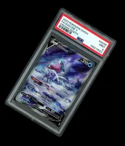 2023 Pokemon FULL ART CROWN ZENITH SUICUNE V HOLO RARE GG38/GG70! PSA 9 MINT - Image 1