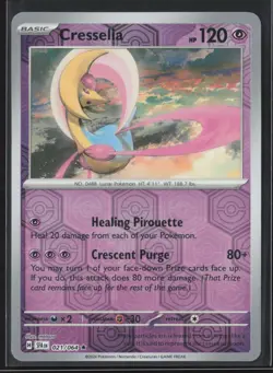 Pokemon TCG Cresselia 021/064 Shrouded Fable - Reverse Holo NM - Image 1