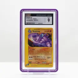 Pokemon Nidoking Non-Holo #24/147 Aquapolis 2003 - CGC 9 Mint - Image 1