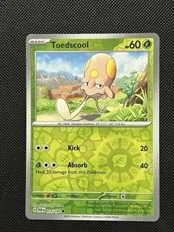 Pokemon Paradox Rift - Toedscool - 016/182 - Reverse Holo - M/NM - Image 2