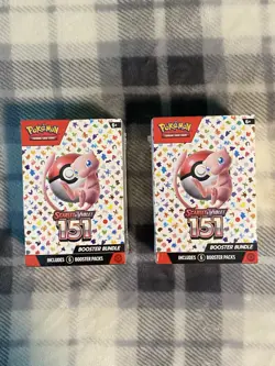 LOT of 2 Pokemon TCG Scarlet and Violet 151 Booster Bundles FACTORY SEALED - Image 1