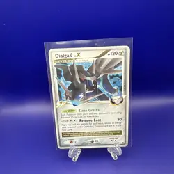 Dialga G LV.X 122/127 Platinum Holo LP Pokemon TCG - Image 1