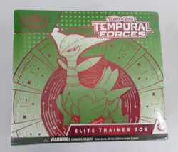Pokemon TCG Temporal Forces - Pokemon Etb iron leaves New & Sealed - Image 1