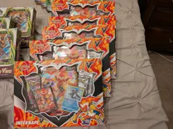 Pokemon TCG Sealed Collection Lot-34 Boxes/Chests/Tins - Image 2