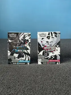 Pokemon TCG Black Bolt & White Flare Booster Bundle Pair | SEALED | FAST SHIP ✅ - Image 1