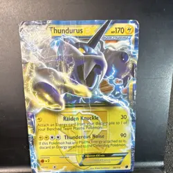 The Pokemon Company Thundurus EX (Team Plasma) 38/116 Holo Ultra Rare 170 HP - Image 1