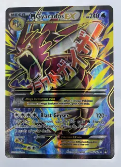 M Gyarados EX (Full Art) Ultra Rare XY - BREAKpoint 115/122 Pokemon TCG NM - Image 1
