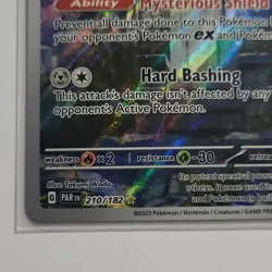 Pokemon TCG Aegislash 210/182 SV04 Paradox Rift Holo IR EN Stage 2 HP150 - Image 2
