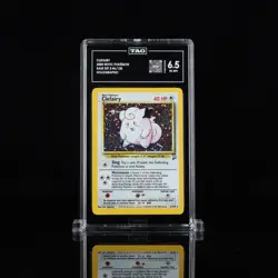 2000 Pokemon TCG Clefairy 6/130 Base Set 2 Holo TAG 6.5 - Image 1