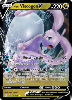 Pokemon Hisui-Viscogon V Verlorener Ursprung 135/196 - Image 1