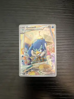 Quaxwell 207/193 Paldea Evolved Holo Full Art Pokemon TCG - Image 1