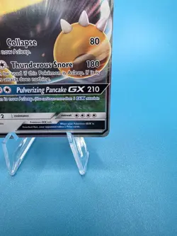 Pokemon TCG: Snorlax GX - SM05 Holo Promo Sun & Moon Promo - NM - Image 4