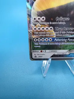 Pokemon TCG: Snorlax GX - SM05 Holo Promo Sun & Moon Promo - NM - Image 5